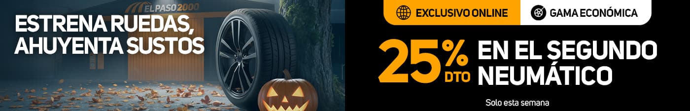 Halloween en El Paso 2000 descuento en neumáticos económicos