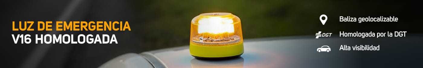 Baliza de seguridad V16 homologada por la DGT Picoya
