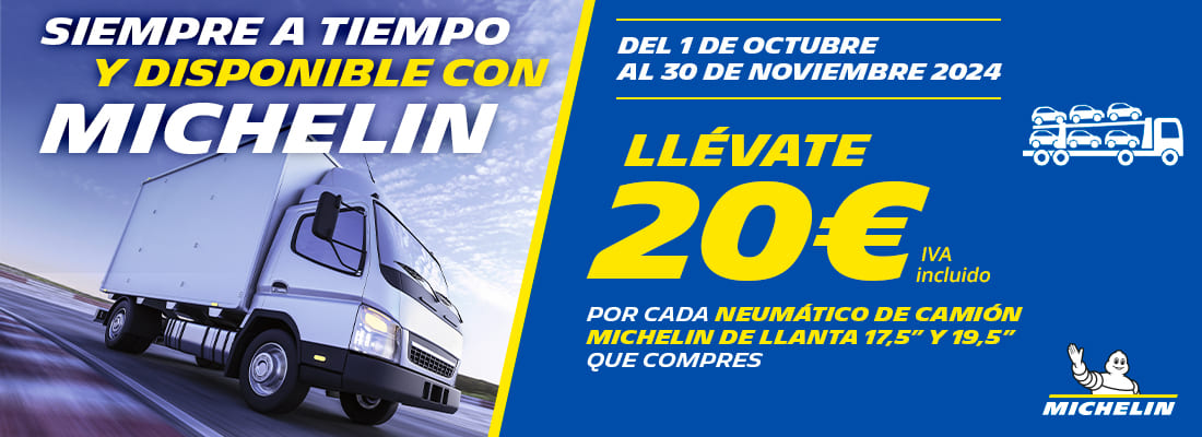 michelin: 20 por neumático de pequeño camión - el paso2000