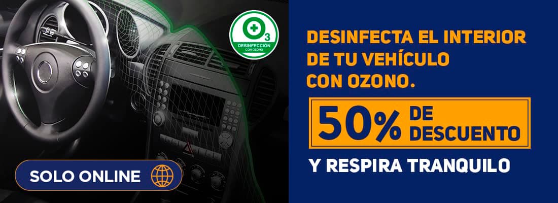 50% descuento desinfección con ozono - el paso2000