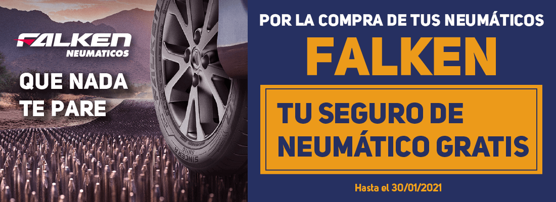 compra neumáticos falken con seguro gratis - el paso2000